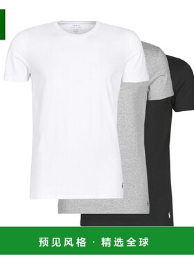 欧洲直邮Polo Ralph Lauren 拉夫劳伦 男士 3 PACK CREW UNDERSHI