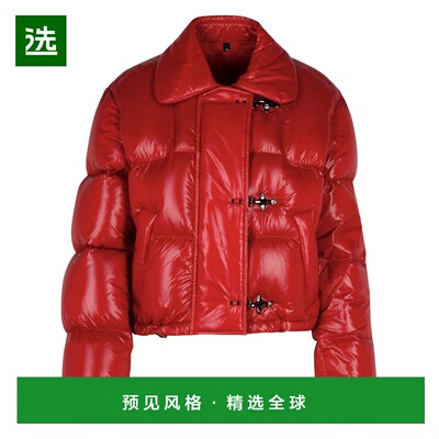 香港直邮FAY 女士外套 NAW32493120SBDR400 AW2024 红色 短款羽绒