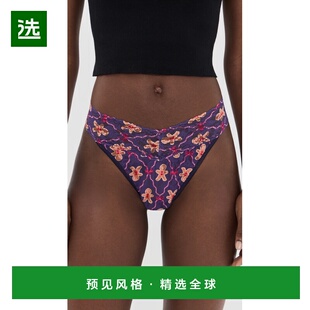 1h可退 香港直邮HANKY PANKY 汉基帕基 女士 Rise 印花经典丁字裤