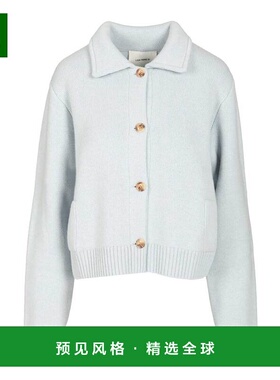 香港直邮LISA YANG 女士针织衫 2025147HO AW2025 蓝色 Lynna Car