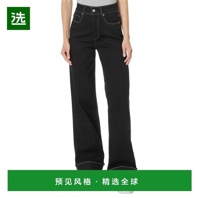 1h可退 【美国直邮】PAIGE女士牛仔裤高腰宽松水洗休闲时尚 潮流