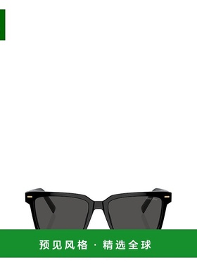 1h可退 香港直邮Miu Miu 缪缪 女士 徽标太阳镜 MU13ZS black黑色