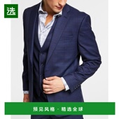 美国直邮 外套西装 bar iii 男士 羊毛大衣正品 潮流穿搭休闲