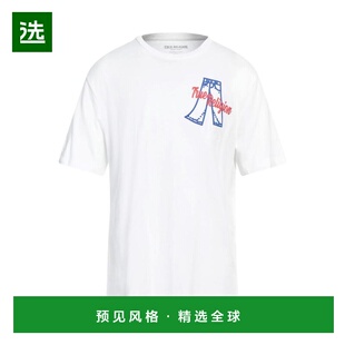 1h可退 【美国直邮】TRUE RELIGION 男装印花T恤 圆领短袖 100 棉