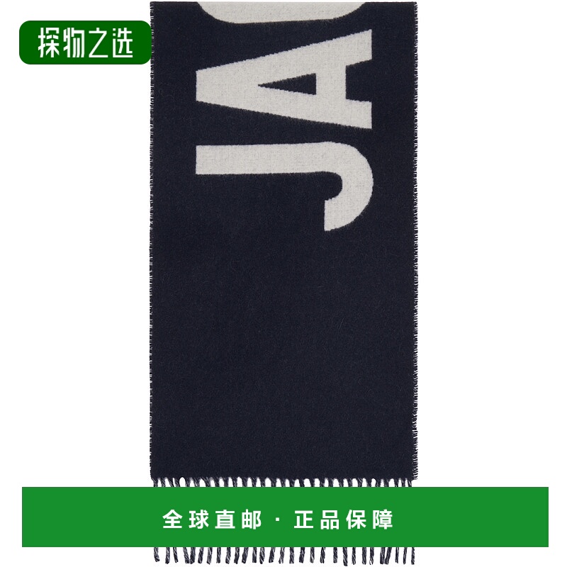 香港直邮Jacquemus 女士 海军蓝 The 围巾 22HACU00435AOT4001
