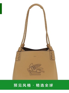 1h可退 香港直邮Etro 艾特罗 女士 Libra Logo Patch 肩背包 WP1D