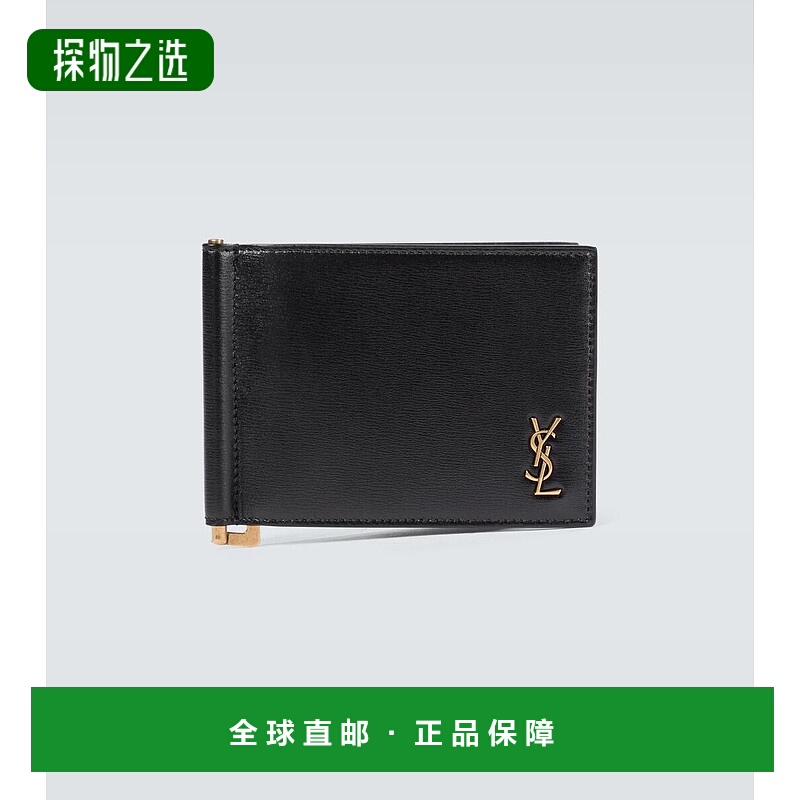 1h可退 香港直邮Saint Laurent 圣罗兰 男士 Cassandre 小巧皮革