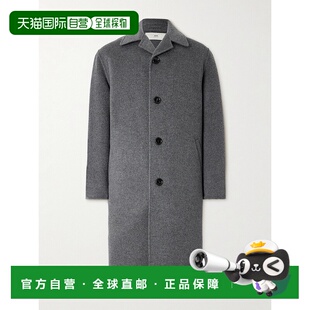 男士 1h可退 香港直郵Ami Paris HCO471WV00220 羊毛羊絨混紡大衣