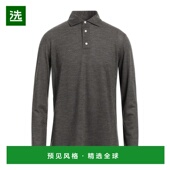 纯色 男装 美国直邮 1h可退 羊毛 ISAIA 100 长袖 Polo衫 高领