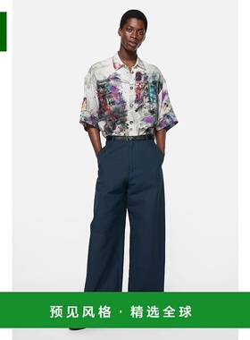 欧洲直邮ACNE (2025新品) 缎面裤休闲裤阔腿裤直筒裤