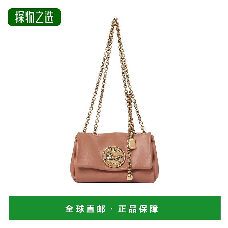 香港直邮Chloe 小号粒面皮革单肩包 CH25AS585P75蔻依