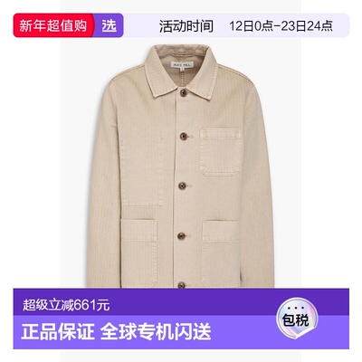 1h可退 香港直邮ALEX MILL 女士 Britt 人字纹棉质夹克 241WJ1013