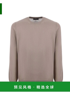 香港直邮FAY 男士针织毛衣 NMMC150171TOHPC209 SS2025 浅棕色