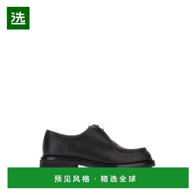 1h可退 香港直邮church s 男士 Lymington 深褐色皮质绑带鞋 EEC3