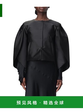 香港直邮Alberta Ferretti 褶饰休闲夹克 05026625