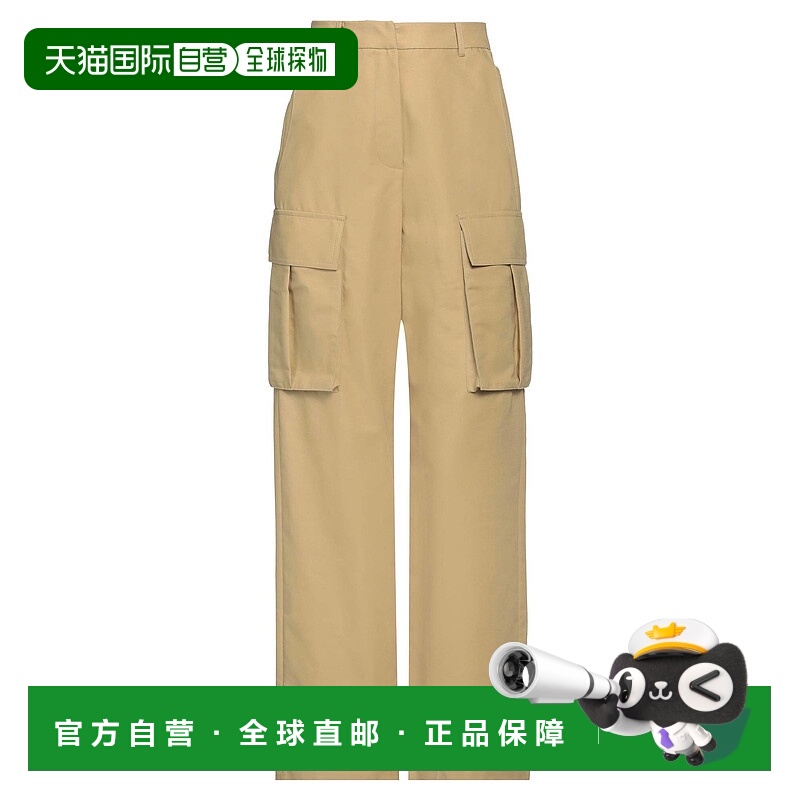 1h可退 香港直邮The Frankie Shop 女士 休闲长裤 brown棕色 舒适