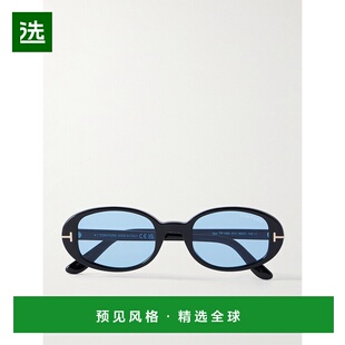 1h可退 香港直邮Tom Ford 汤姆·福特 女士 Iggy 椭圆框醋纤太阳