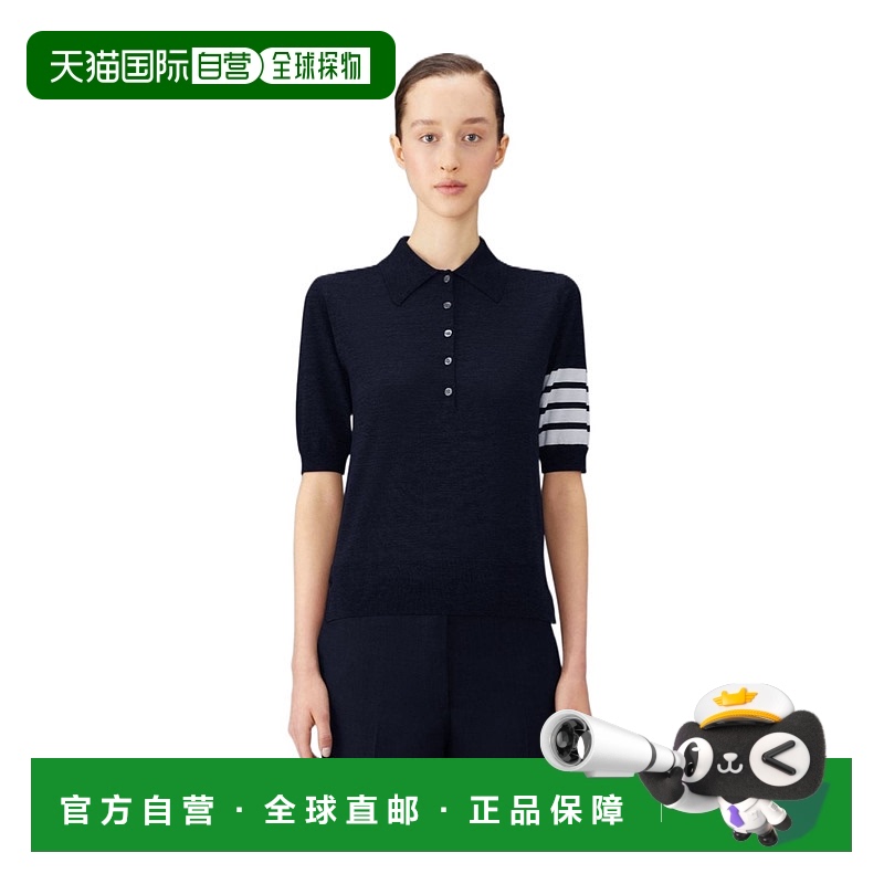 香港直邮Thom Browne 短袖polo衫 FKP053AY1014