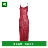 时尚 1h可退 中长款 修身 美国直邮 TOPSHOP女士连衣裙圆领无袖