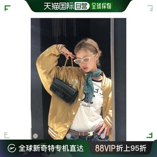 女士金色后背爱心字母棒球服 香港直邮CELINECeline 2W6354 97M