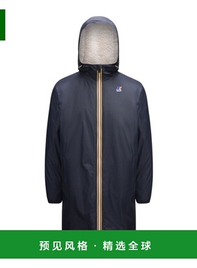 香港直邮K-WAY 男士夹克 K3114KWK89 CO 黑色 长袖雨衣