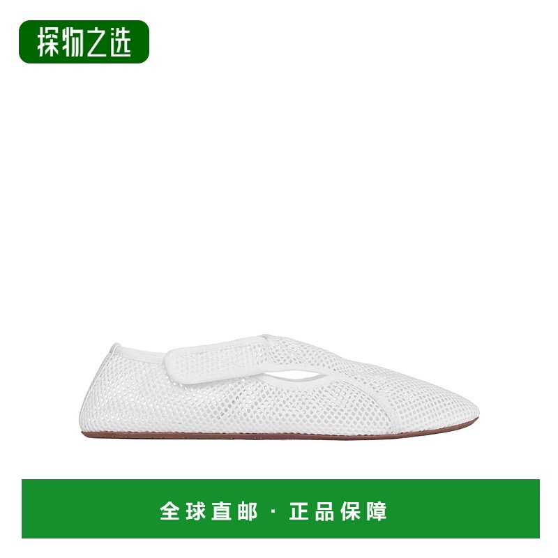 香港直邮Alaia 圆头平底鞋 AA3A065TK050