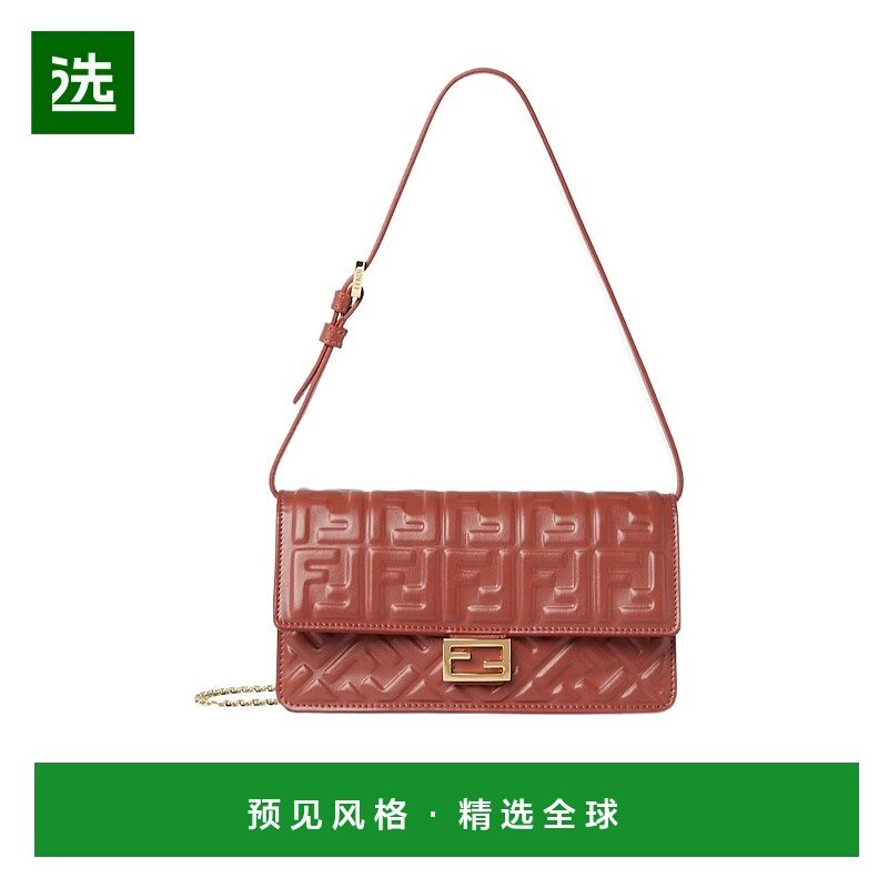 香港直邮Fendi Baguette 单肩包 8M0498AAJD