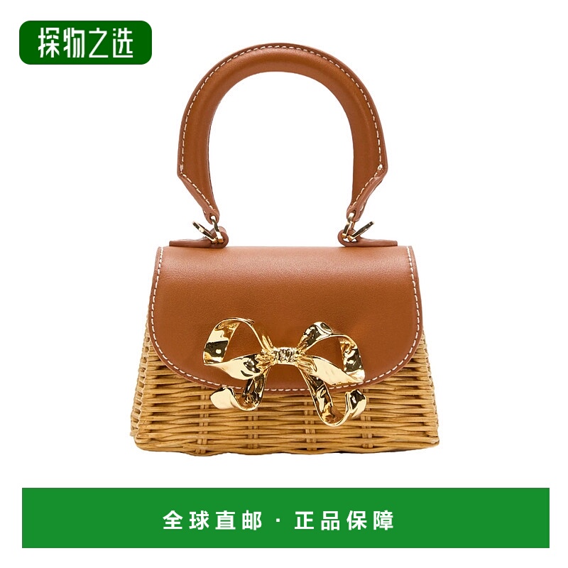 香港直邮Self-Portrait 蝴蝶结手提包 PF25303ABR