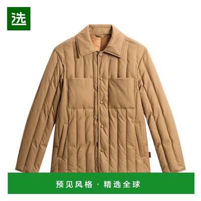 欧洲直邮WOOLRICH 纯初剪羊毛夹克 VITALE CANONICO BARBERIS长袖