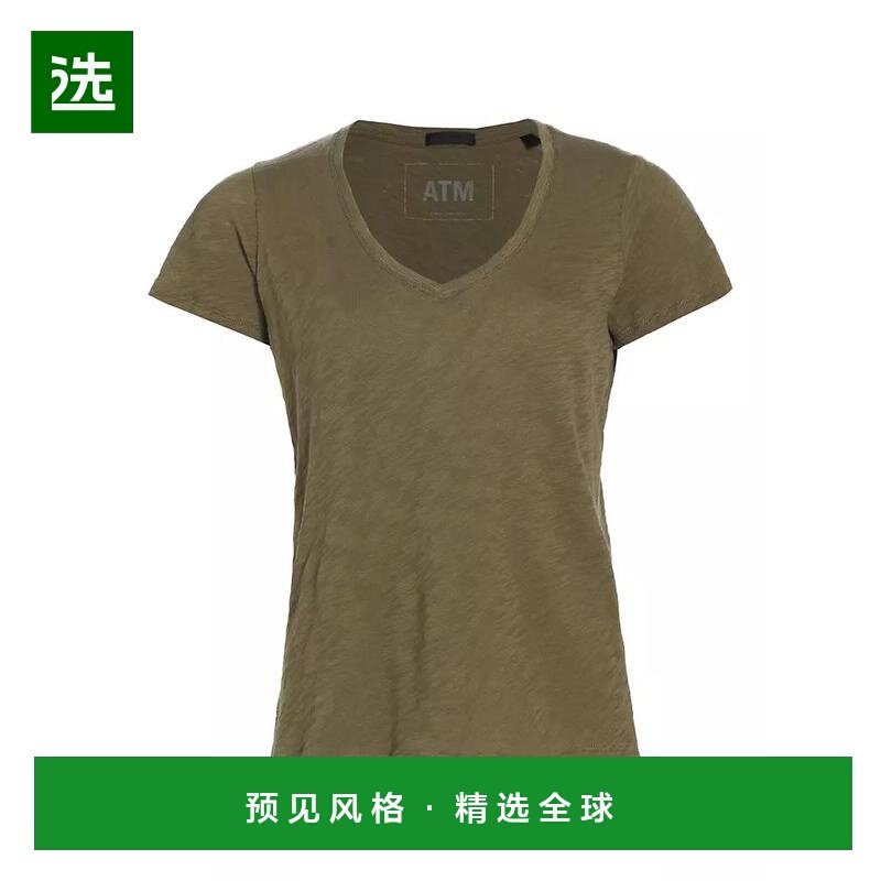 1h可退 【美国直邮】atm anthony thomas melillo 女士 上装T恤,女装/女士精品,T恤,淘宝优惠券,粉丝福利购,淘宝优惠卷