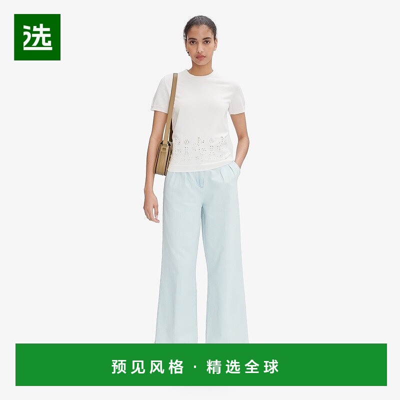 欧洲直邮APC 女士水洗靛蓝牛仔布休闲裤牛仔裤直筒裤