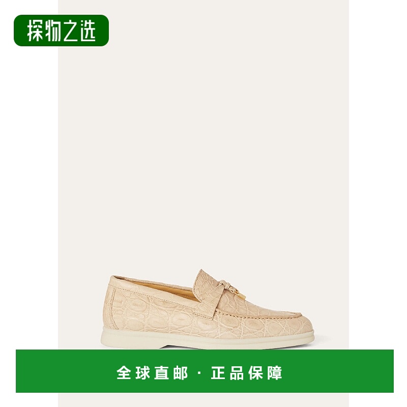 欧洲直邮LORO PIANA 25秋冬 FAF2077_D0BU 女士 平底鞋 Summer Ch