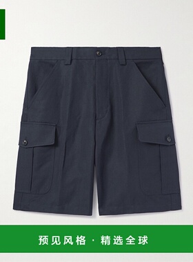 1h可退 香港直邮Loro Piana 诺悠翩雅 男士 Bizen 阔腿棉麻混纺帆