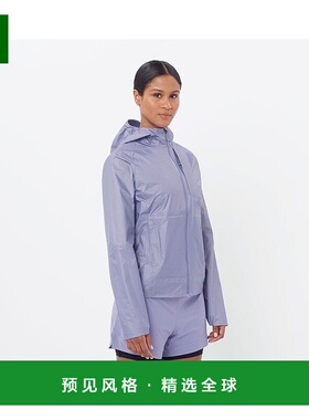 欧洲直邮Salomon萨洛蒙 BONATTI WATERPROOF系列女士蓝色聚酰外套