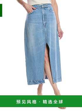 Sea New York Marion牛仔迷笛裙-蓝色 美国奥莱直发牛仔裙