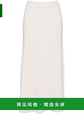 香港直邮ZIMMERMANN 女士 罗纹羊毛中长半身裙包臀裙 0344SF241C