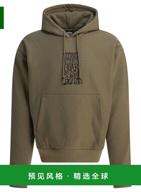 1h可退 香港直邮STUSSY 男士卫衣 19251240483ARMY AW2025 绿色 S