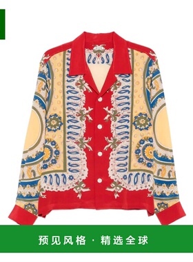 香港直邮BODE 女士衬衫 MRS25SH001 SS2025 红色