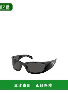 1h可退 香港直邮Prada 普拉达 女士 徽标太阳镜 PRA14S black黑色