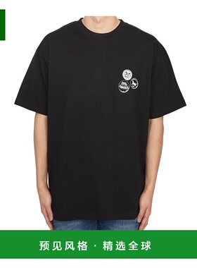 香港直邮CARHARTT 男士T恤 I0339740D206 AW2024 黑色 短袖 T 恤