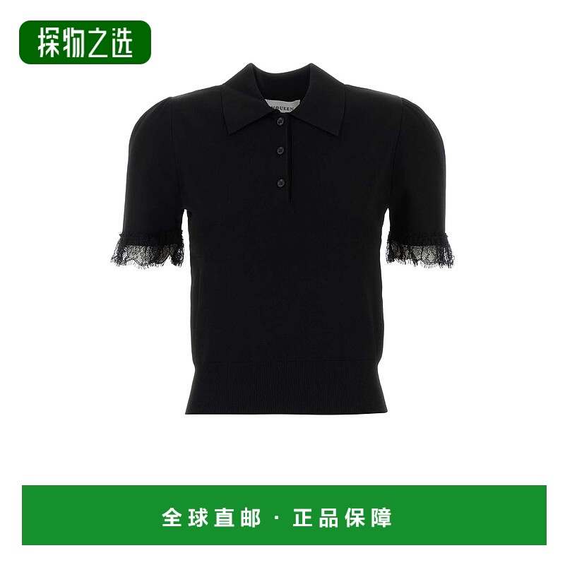 1h可退 欧洲直邮alexander mcqueen 女士 Polo衫针织衫
