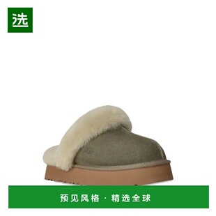 香港直邮Ugg 女士 UGG Disquette 標誌壓花拖鞋 1122550