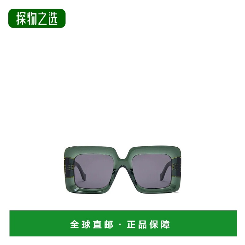 香港直邮Loewe 方形 Maxi Anagram 太阳镜 G821MXIX02