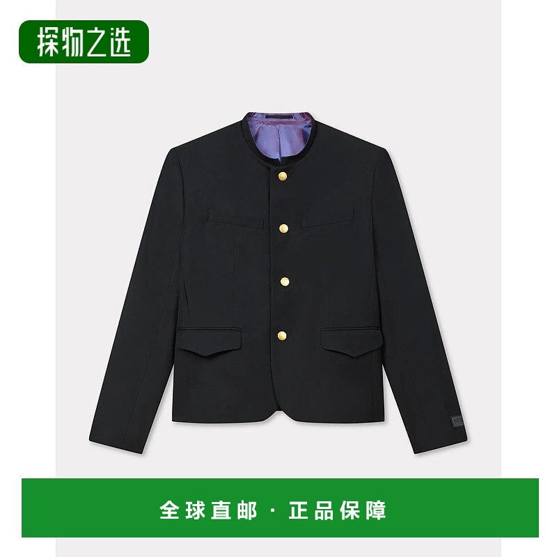 香港直邮kenzo 高田贤三 男士 全新 'School Boy' 夹克 FF65VE118