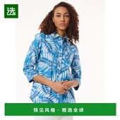 百搭 new 美国直邮 1h可退 衬衫 jones 女士 潮流时尚 york 罩衫