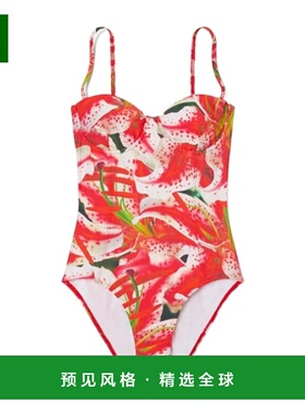 1h可退 香港直邮Tory Burch 托里·伯奇 女士 吊带连体泳衣 16771