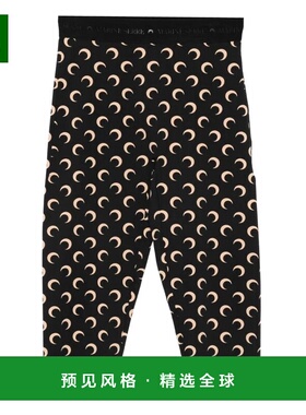 1h可退 香港直邮MARINE SERRE 女士休闲裤 WPA157BCJER0001IT99BL