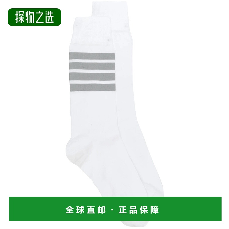 1h可退 香港直邮Thom Browne 汤姆·布朗 男士 条纹袜子 MAS023D0