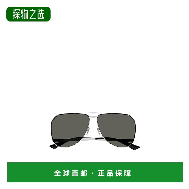 香港直邮Saint Laurent 徽标飞行员太阳镜 756943