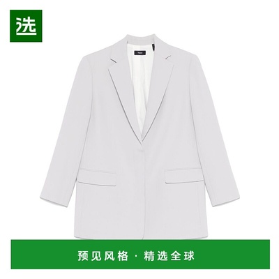 香港直邮THEORY 女士西服 O1109105B6M SS2025 白色